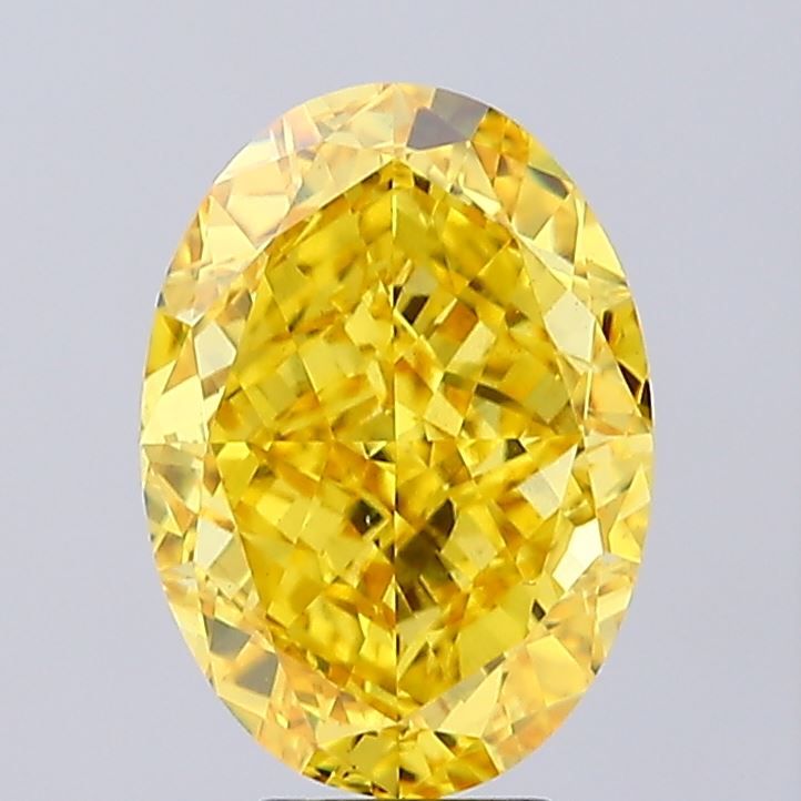 7.50 ct. oval Lab Grown Diamond front image