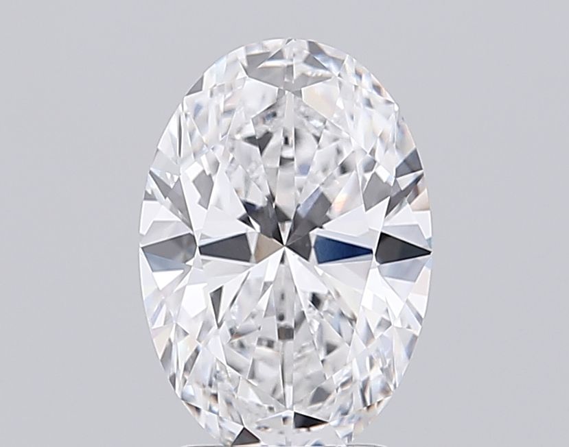 3.01 ct. oval Lab Grown Diamond front image