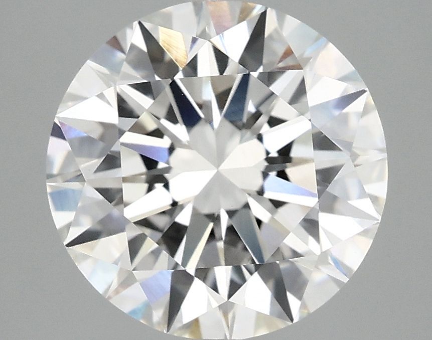 3.95 ct. round Lab Grown Diamond front image