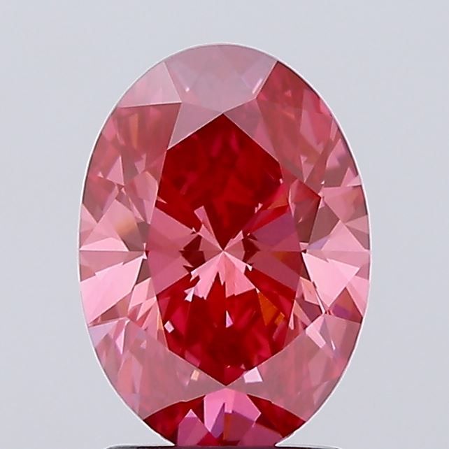 1.82 ct. oval Lab Grown Diamond front image
