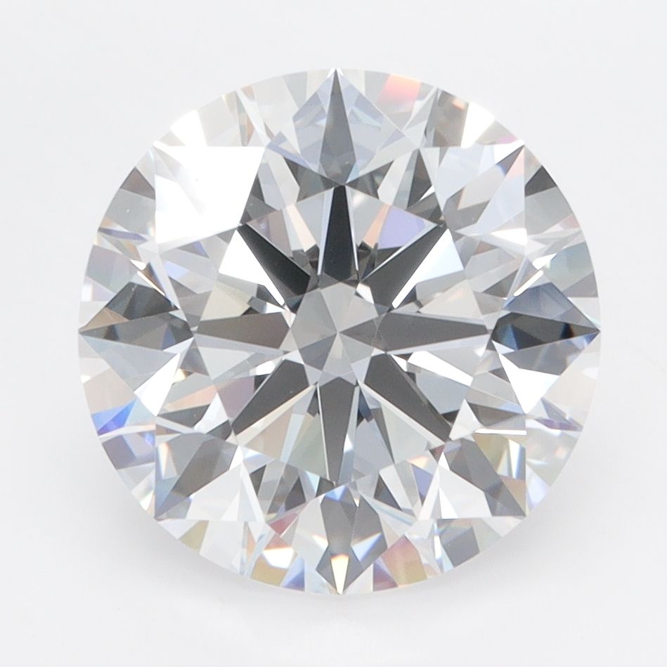 4.10 ct. round Lab Grown Diamond front image