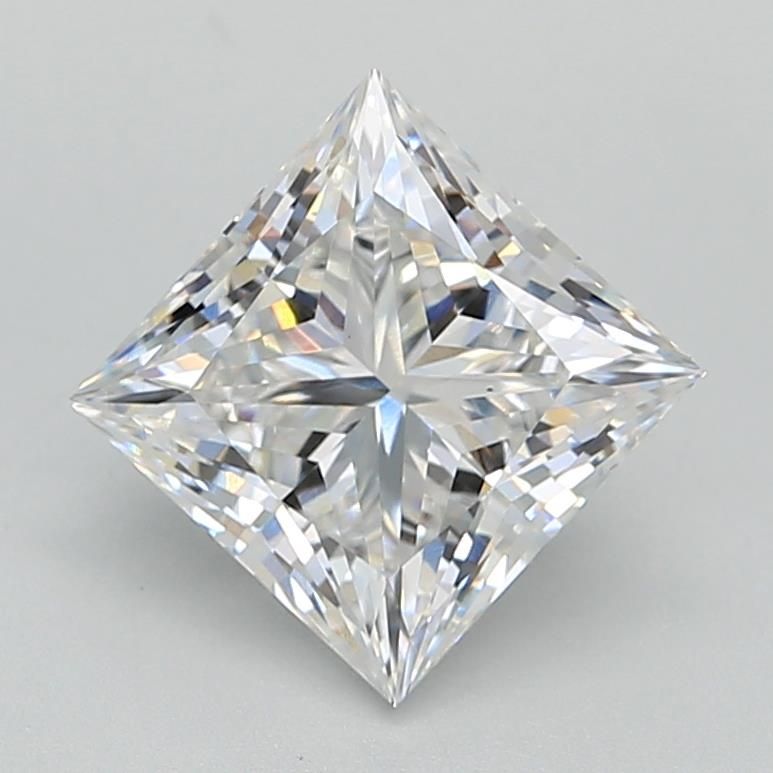 2.59 ct. princess Lab Grown Diamond front image