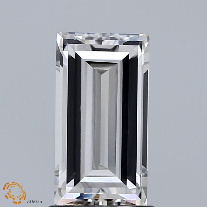 1.66 ct lab-grown Baguette Diamond