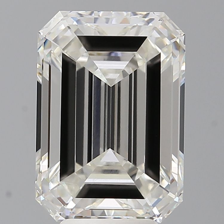 6.02 ct. emerald Lab Grown Diamond front image