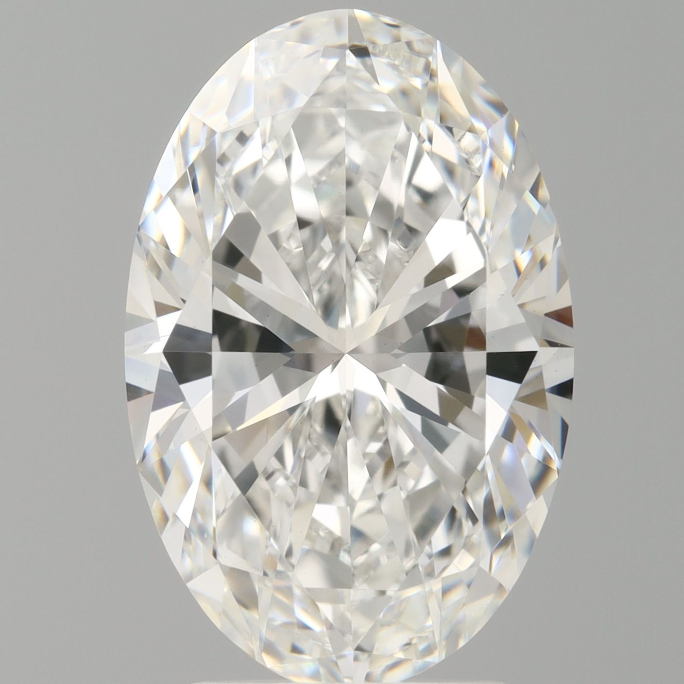 3.55 ct. oval Lab Grown Diamond front image