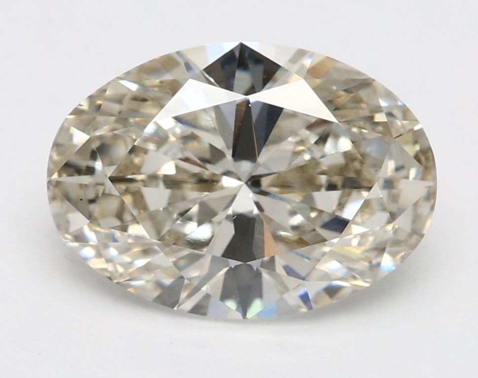 2.06 ct. oval Lab Grown Diamond front image