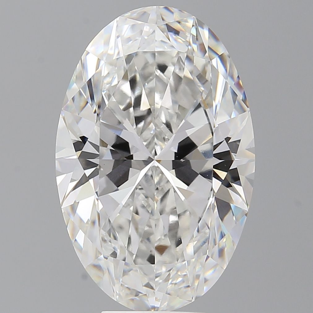 9.10 ct. oval Lab Grown Diamond front image