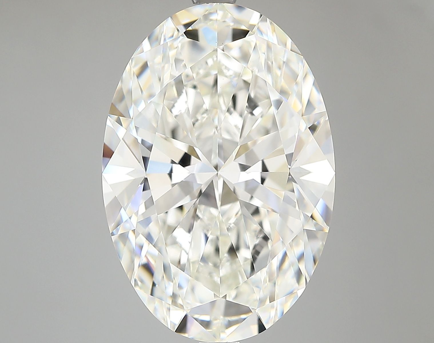 7.08 ct. oval Lab Grown Diamond front image