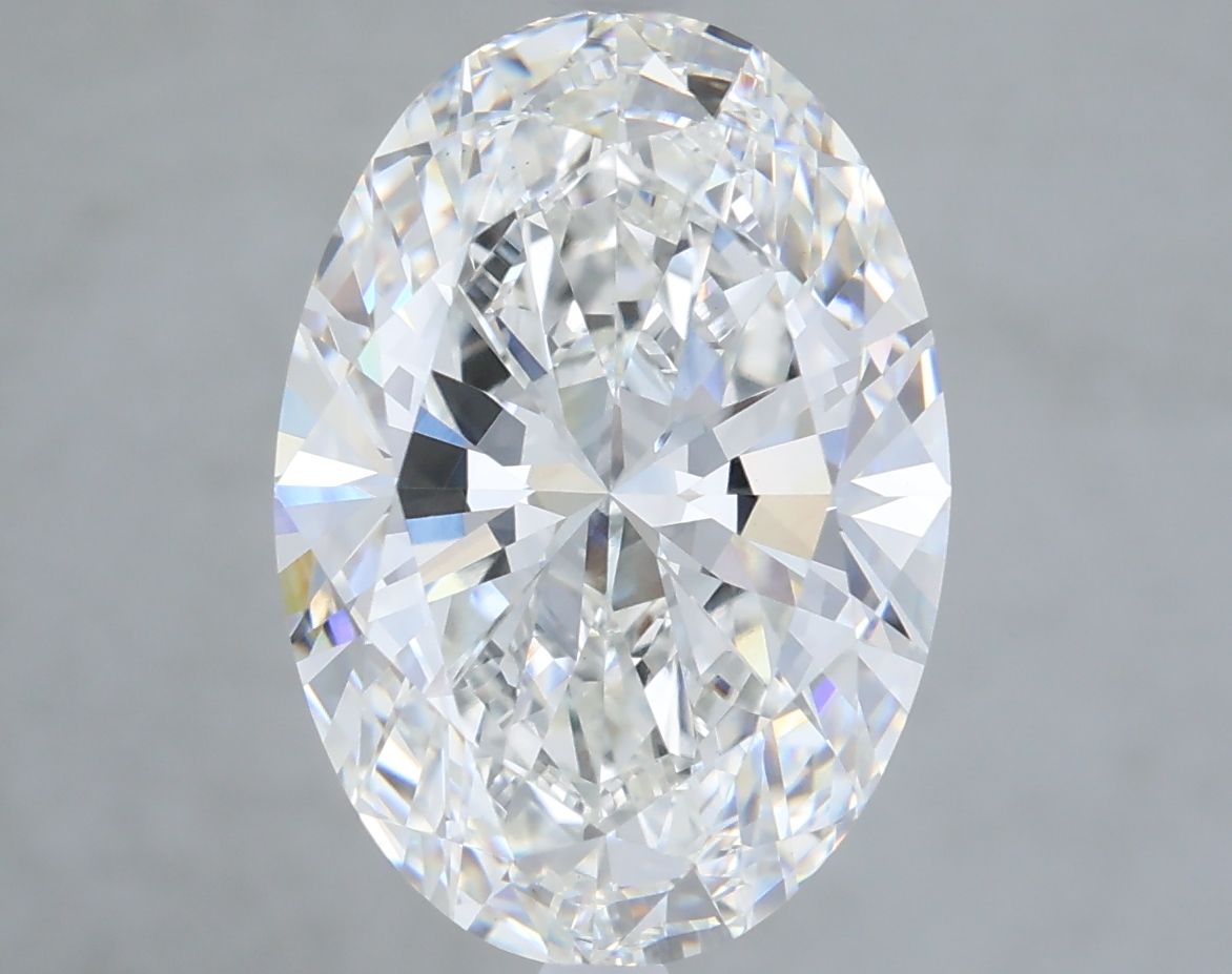 5.02 ct. oval Lab Grown Diamond front image