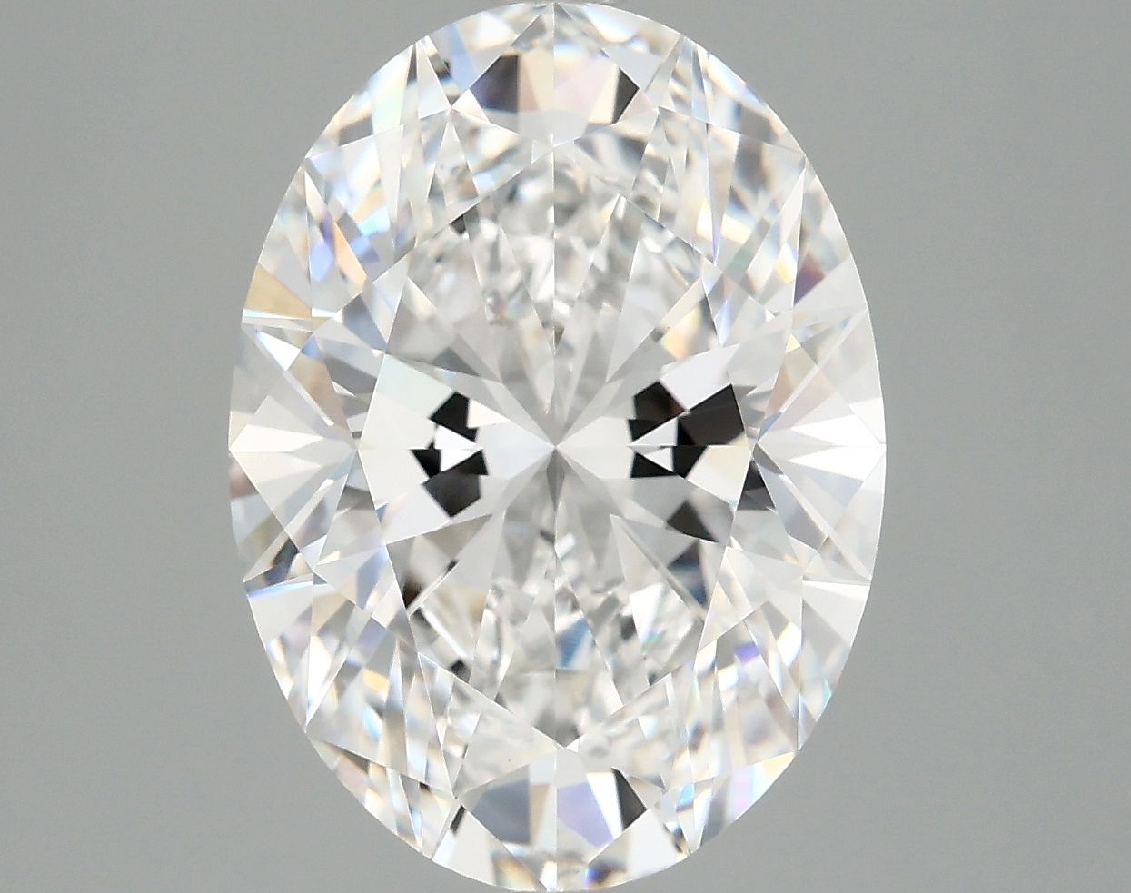 5.09 ct. oval Lab Grown Diamond front image