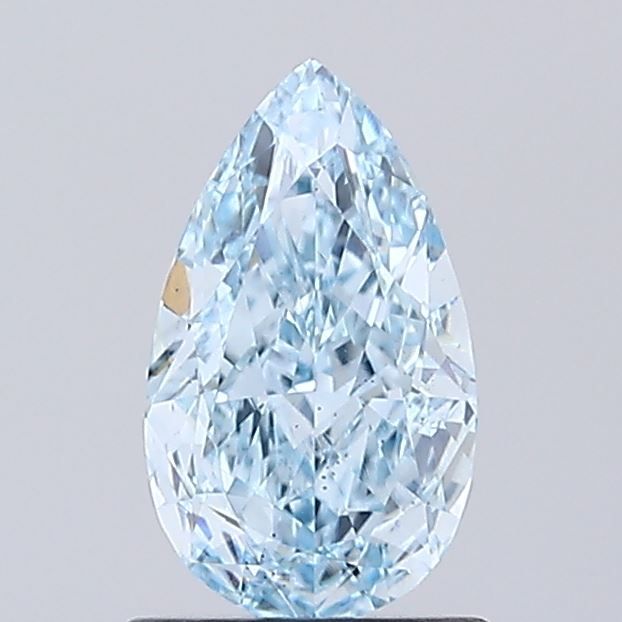 1.08 CT Fancy Vivid Blue PEAR
