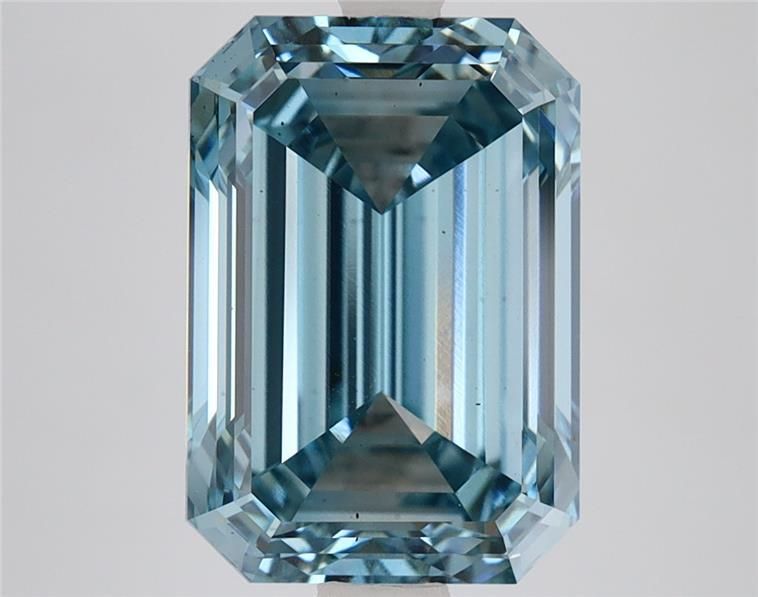 5.01 ct. emerald Lab Grown Diamond front image