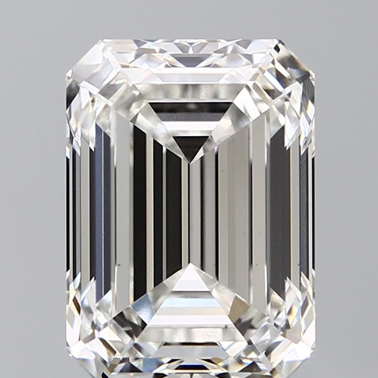 7.19 ct. emerald Lab Grown Diamond front image