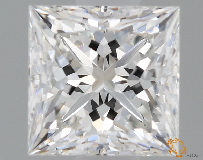 0.70 ct Princess diamond