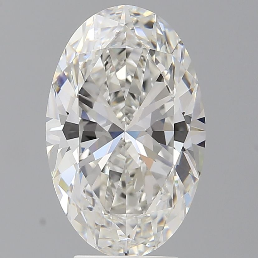 4.58 ct. oval Lab Grown Diamond front image