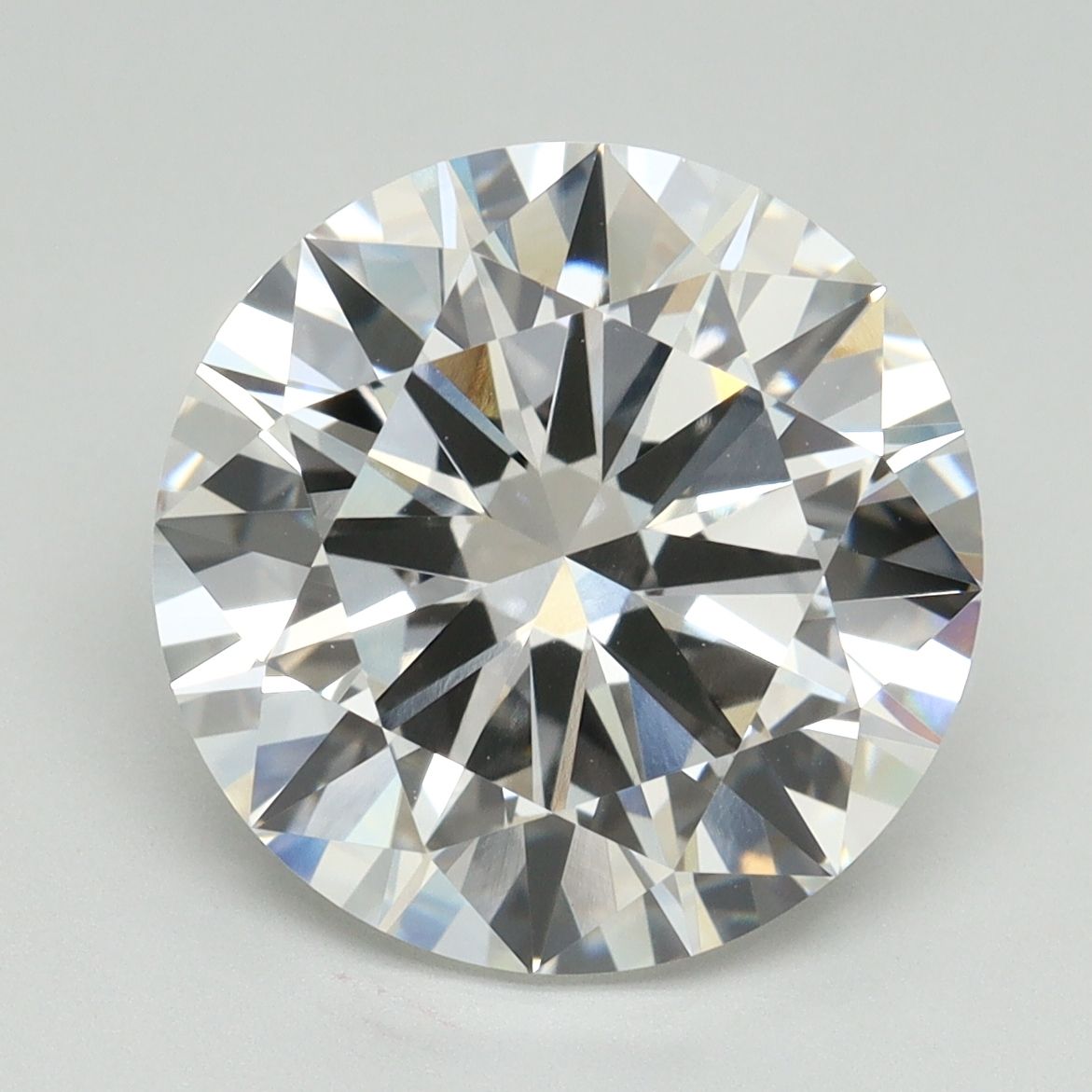 6.03 ct. round Lab Grown Diamond front image