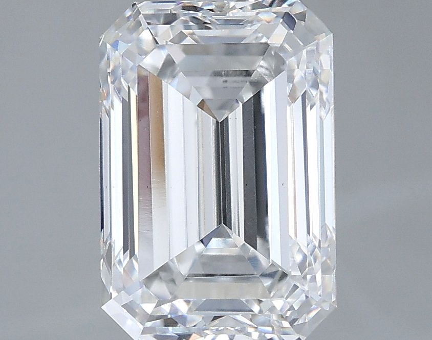 3.50 ct. emerald Lab Grown Diamond front image