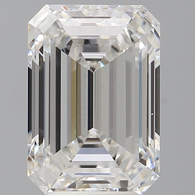 5.06 ct. emerald Lab Grown Diamond front image
