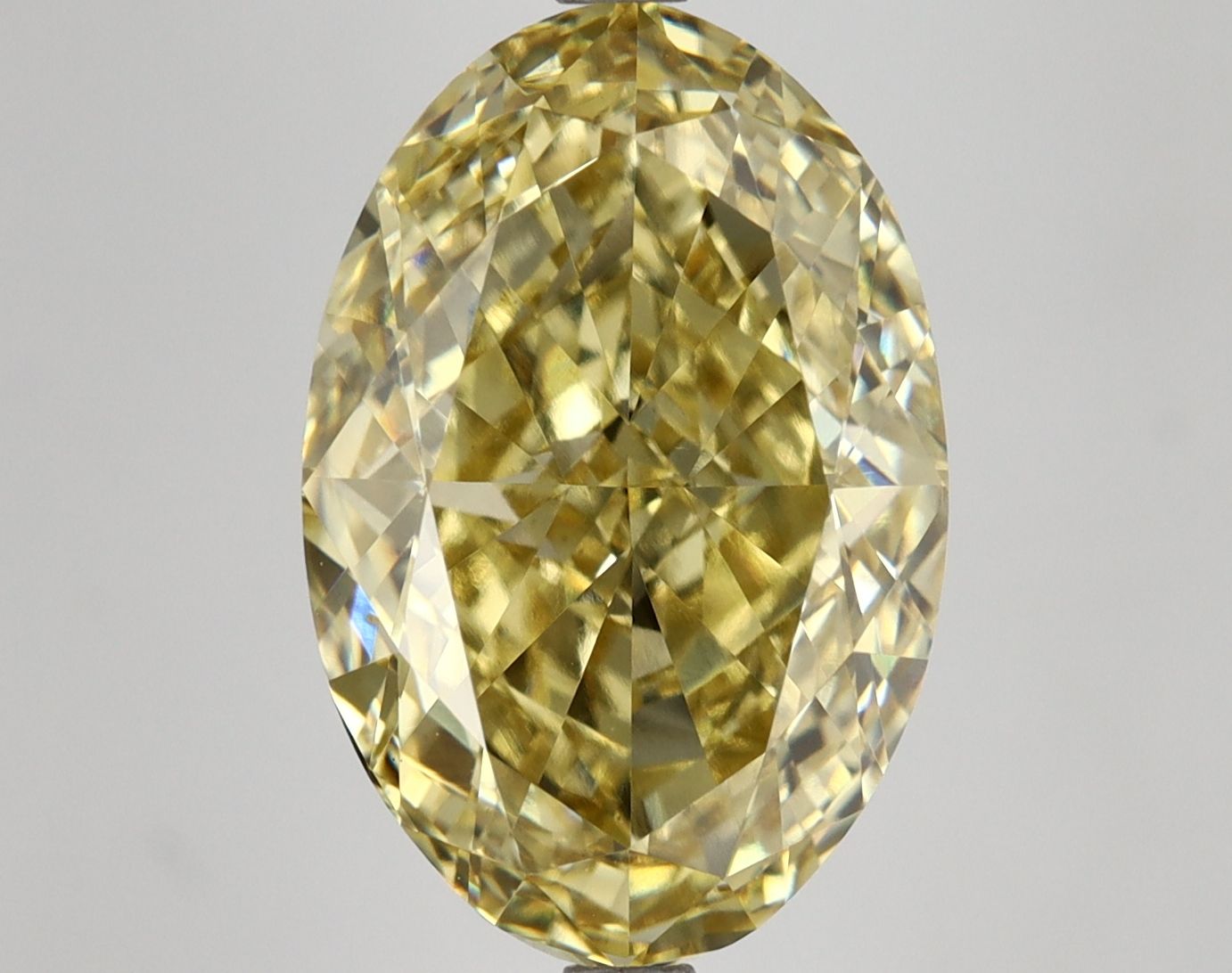 7.27 ct. oval Lab Grown Diamond front image