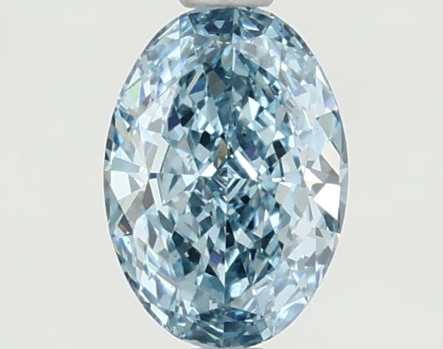 1.03 CT Fancy Vivid Blue OVAL