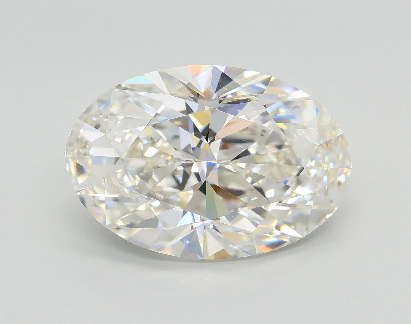 4.04 ct. oval Lab Grown Diamond front image