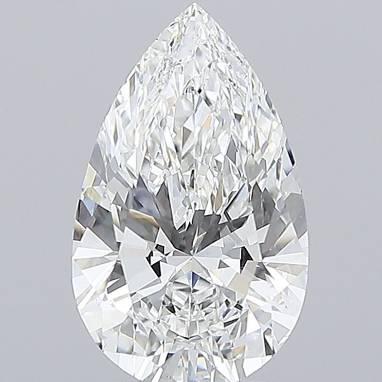 4.02 ct. pear Lab Grown Diamond front image