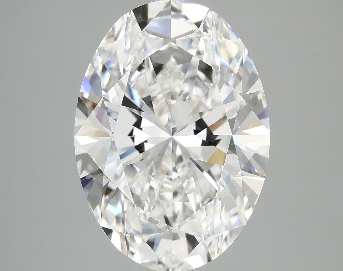 5.09 ct. oval Lab Grown Diamond front image