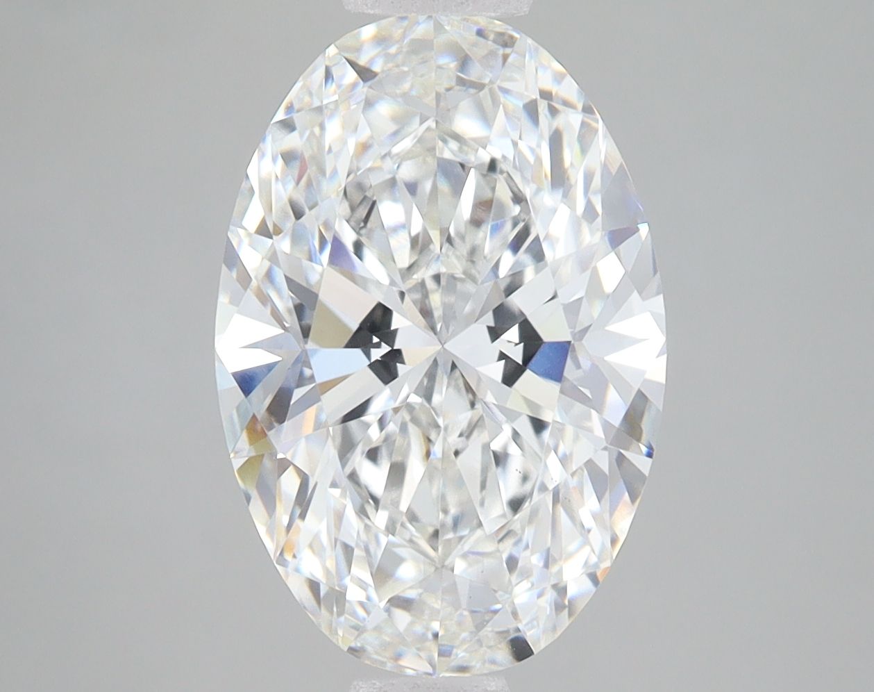 4.10 ct. oval Lab Grown Diamond front image