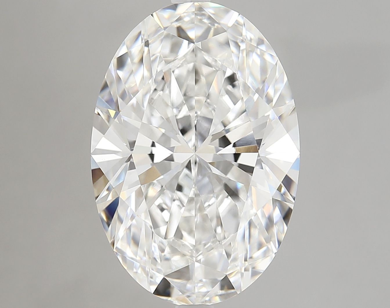 7.10 ct. oval Lab Grown Diamond front image
