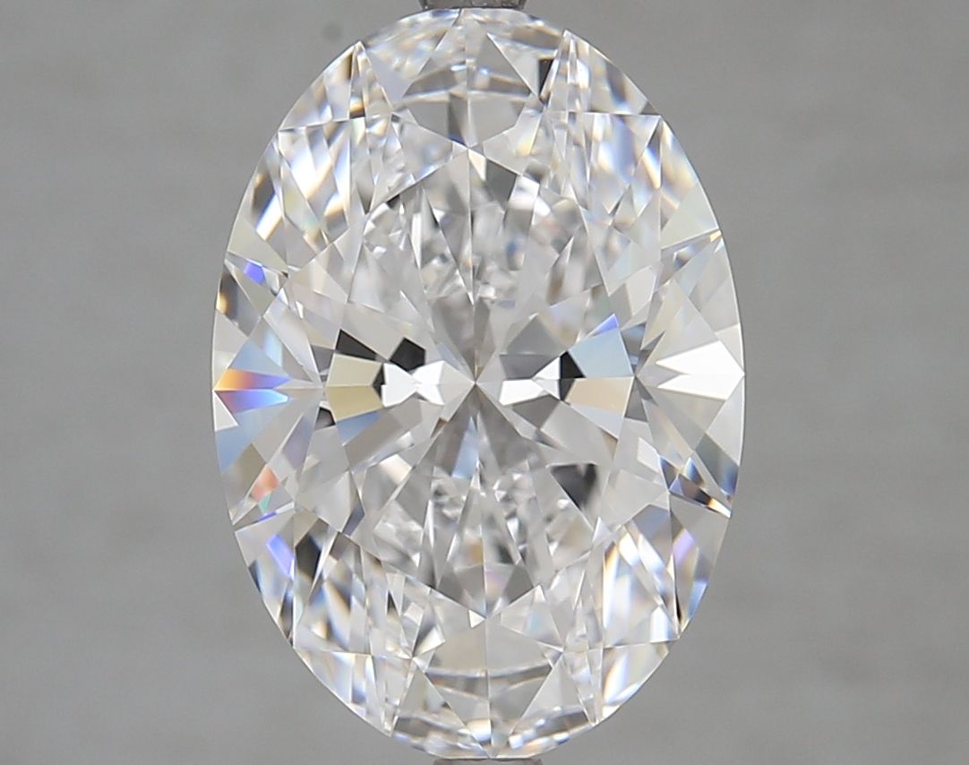 5.03 ct. oval Lab Grown Diamond front image