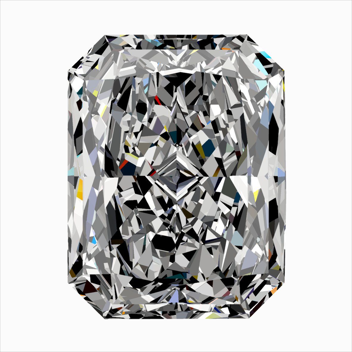 0.53 ct Radiant diamond