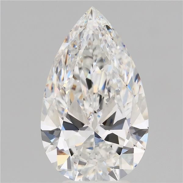 5.01 ct. pear Lab Grown Diamond front image