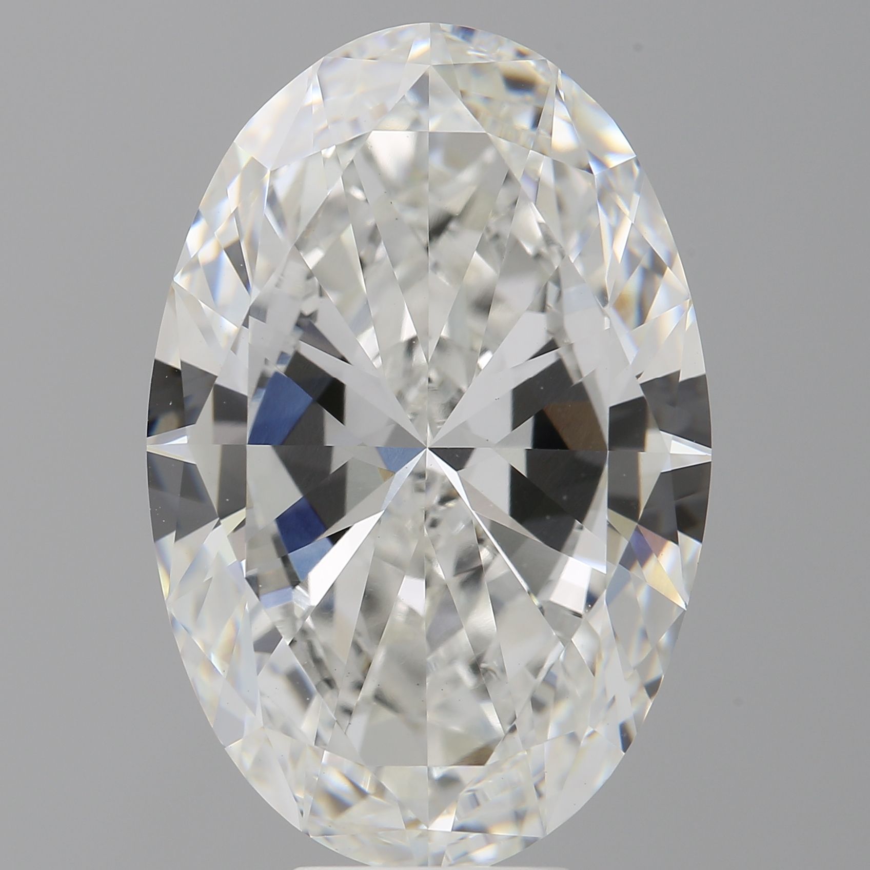 9.51 ct. oval Lab Grown Diamond front image