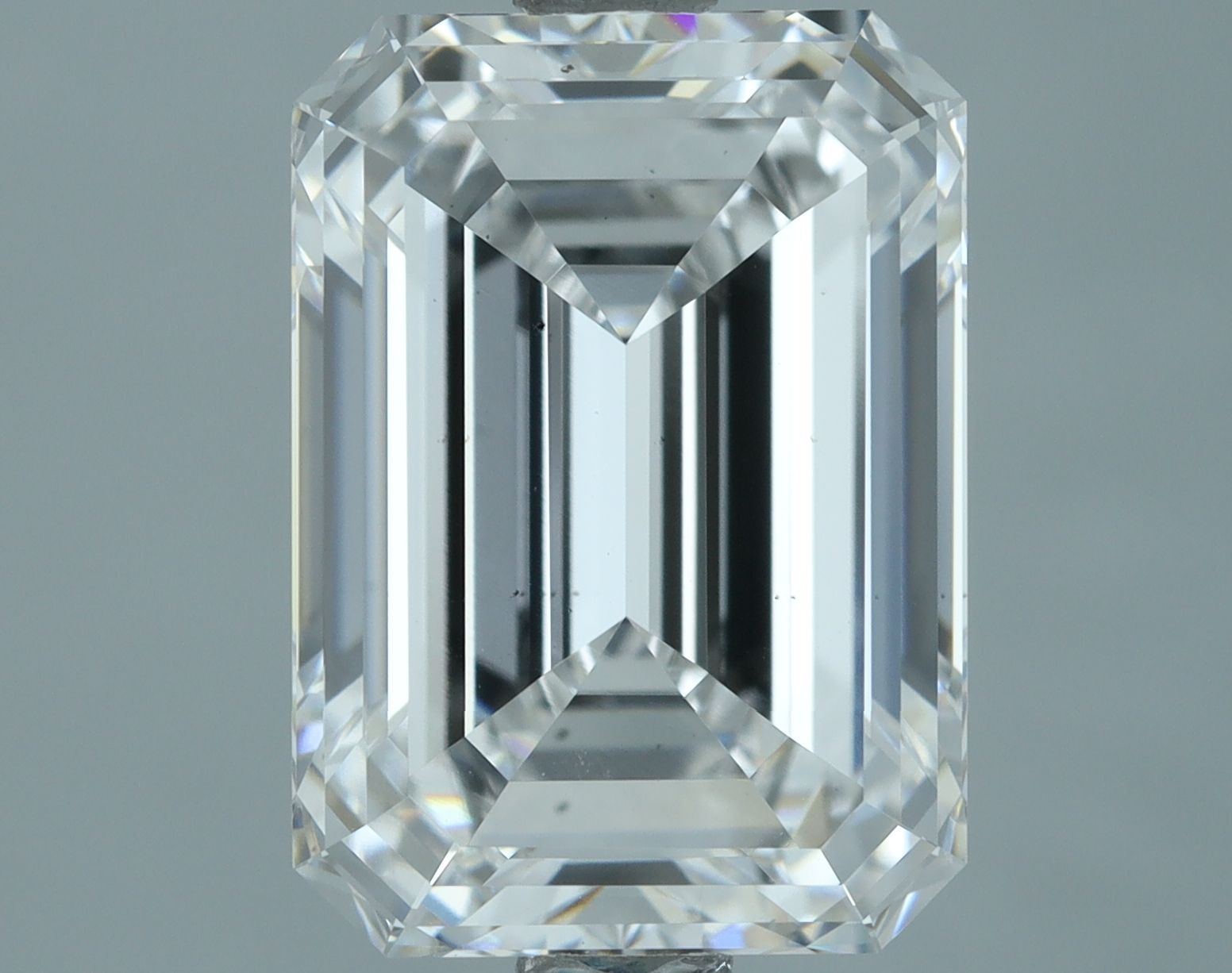 2.84 ct. emerald Lab Grown Diamond front image
