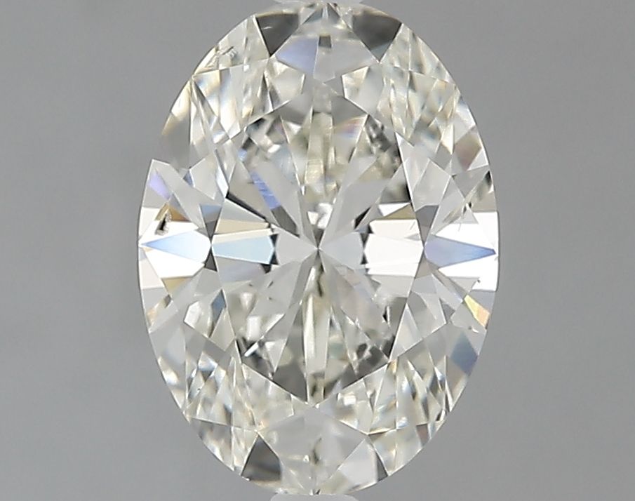 2.01 ct. oval Lab Grown Diamond front image