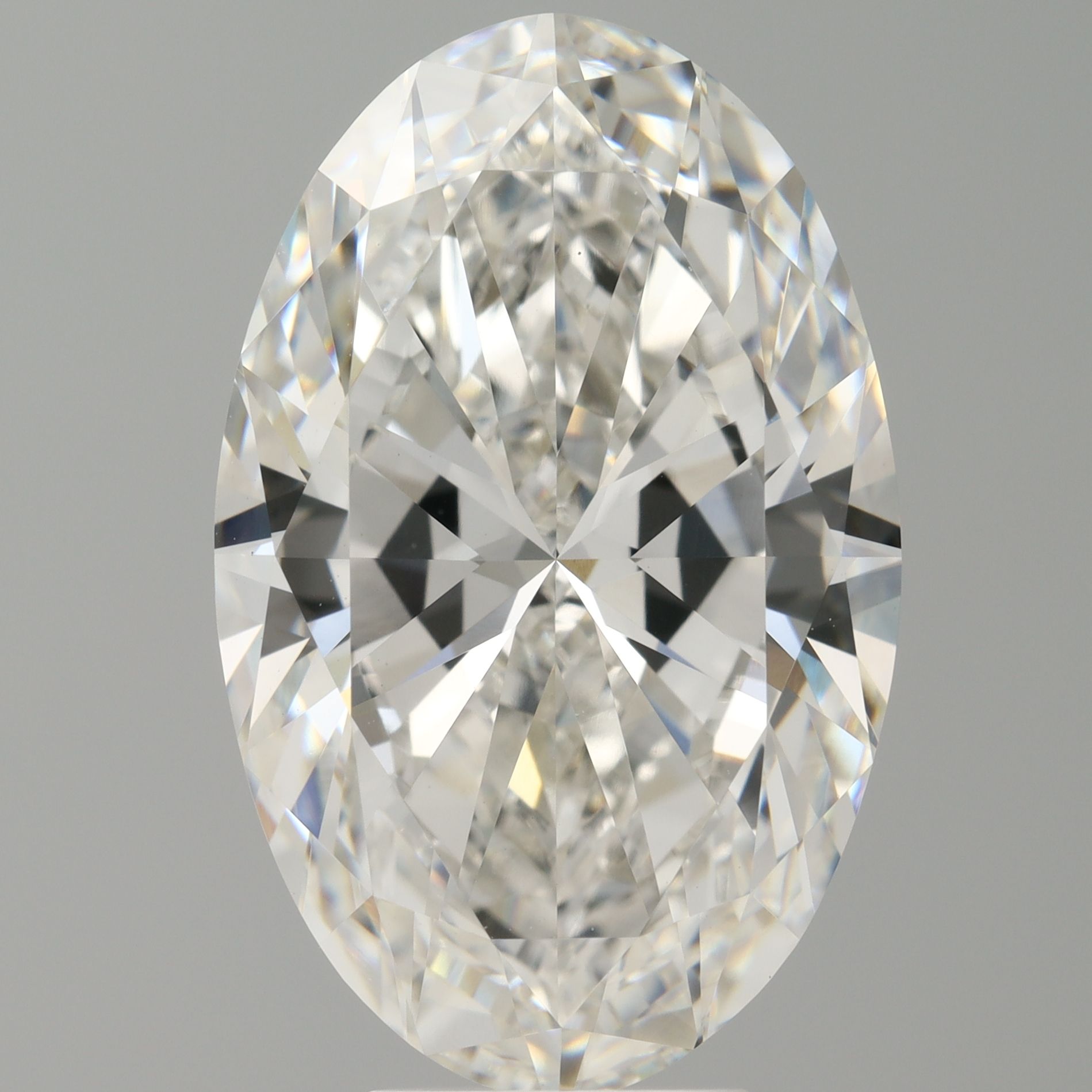 7.56 ct. oval Lab Grown Diamond front image