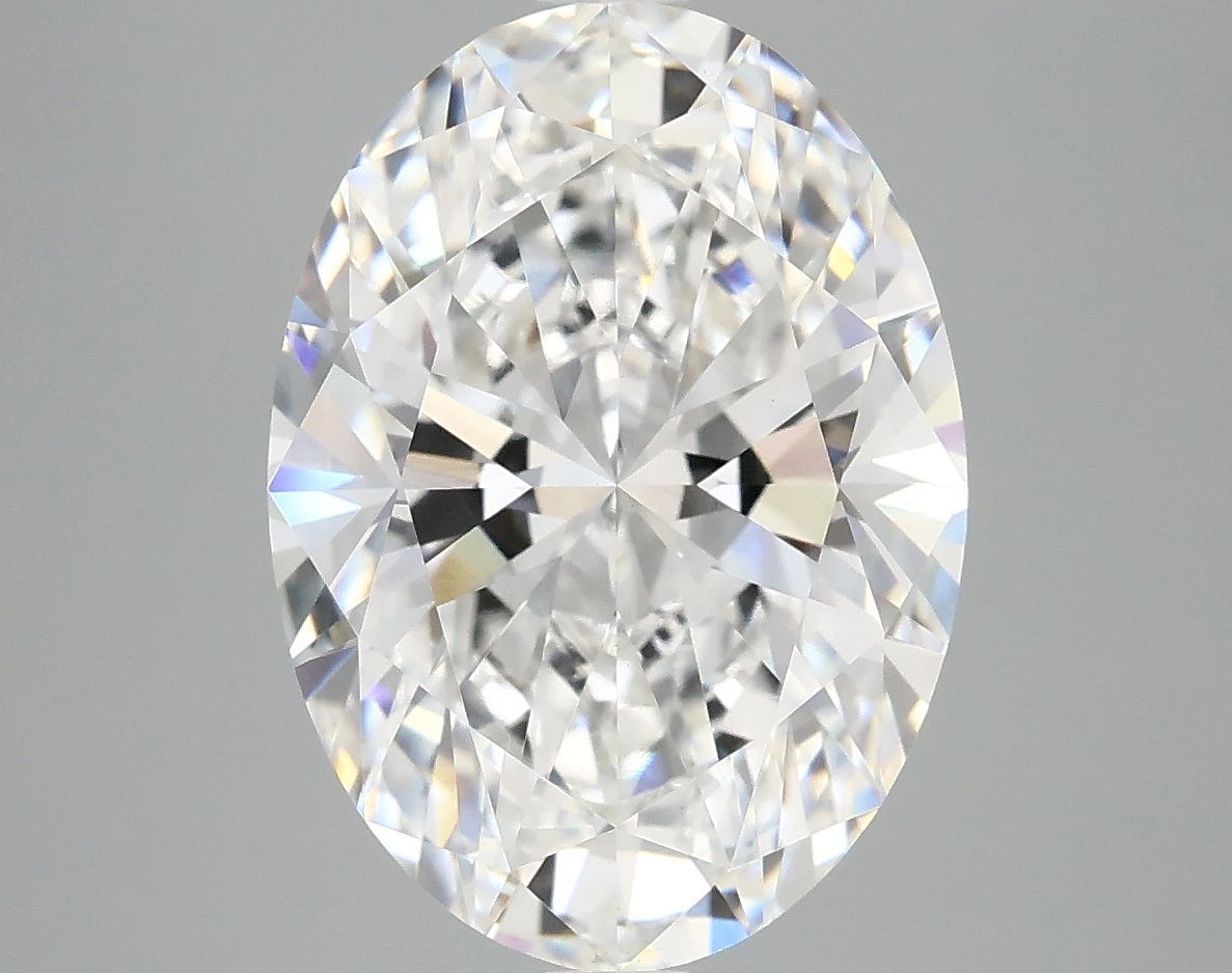 5.09 ct. oval Lab Grown Diamond front image