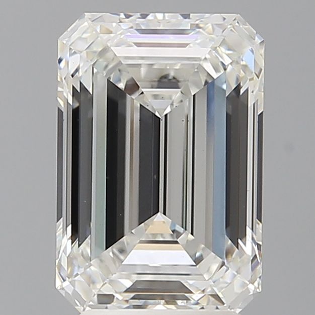 3.57 ct. emerald Lab Grown Diamond front image