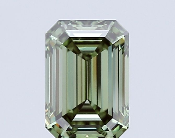 2.56 ct. emerald Lab Grown Diamond front image