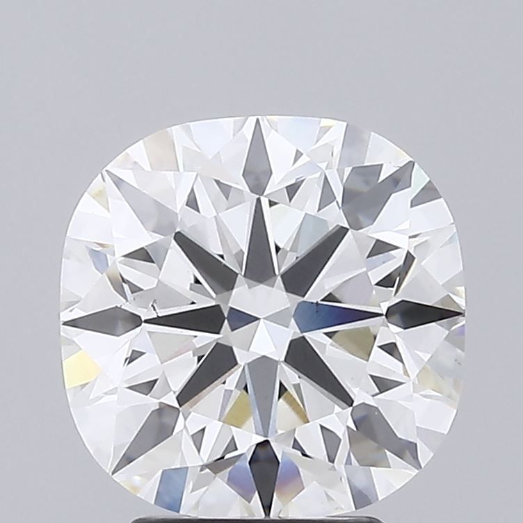 3.68 ct lab-grown Cushion brilliant Diamond