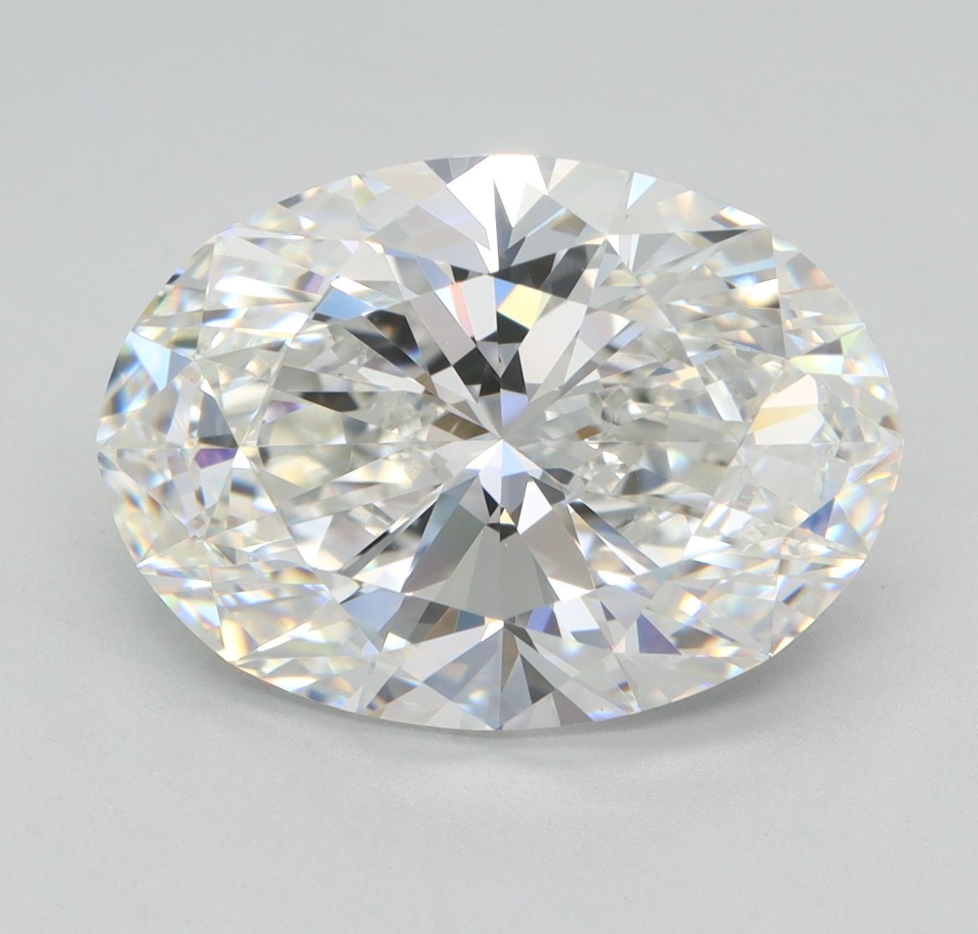 5.02 ct. oval Lab Grown Diamond front image