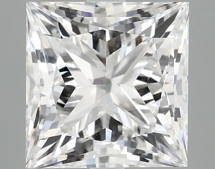 2.82 ct. princess Lab Grown Diamond front image
