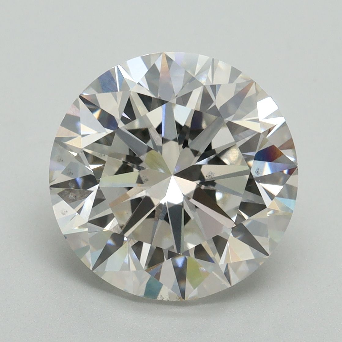 5.02 ct. round Lab Grown Diamond front image