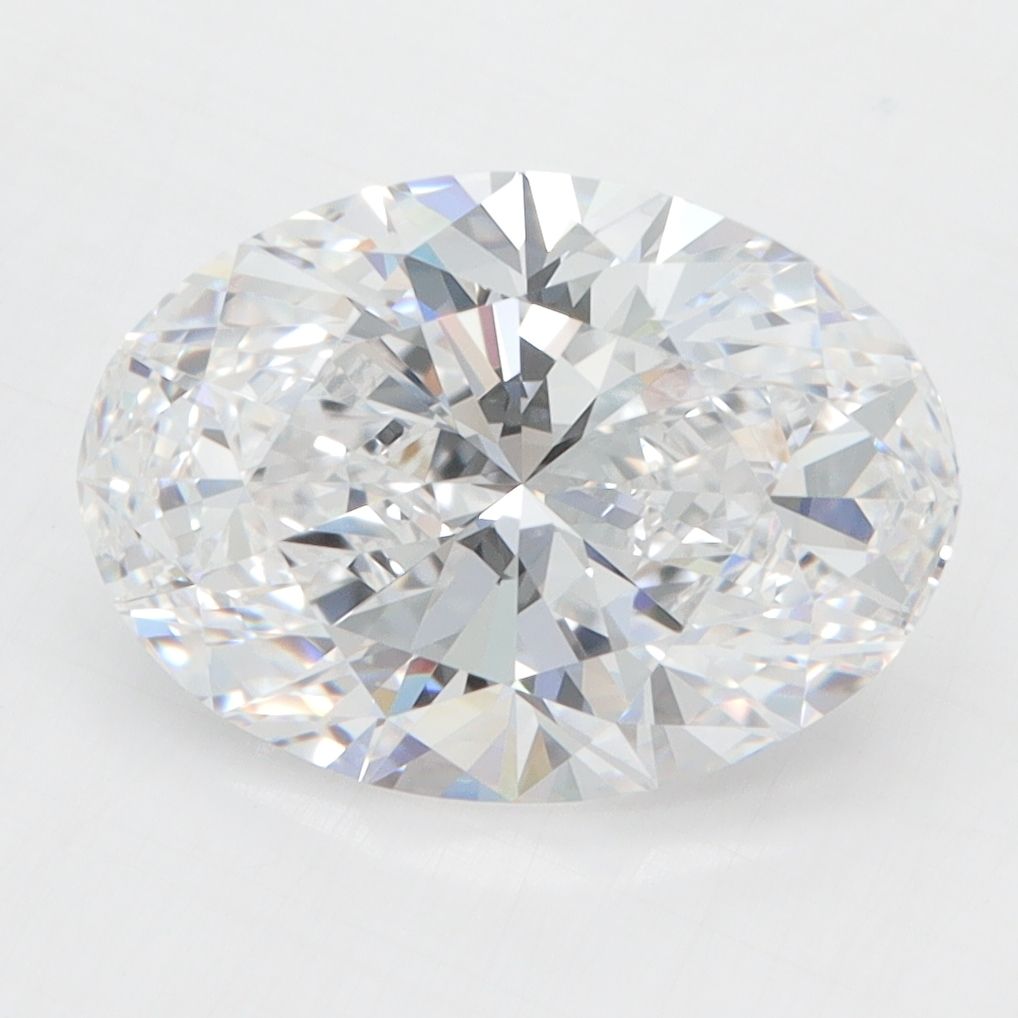3.67 ct. oval Lab Grown Diamond front image