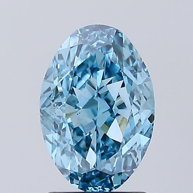 2.01 ct. oval Lab Grown Diamond front image
