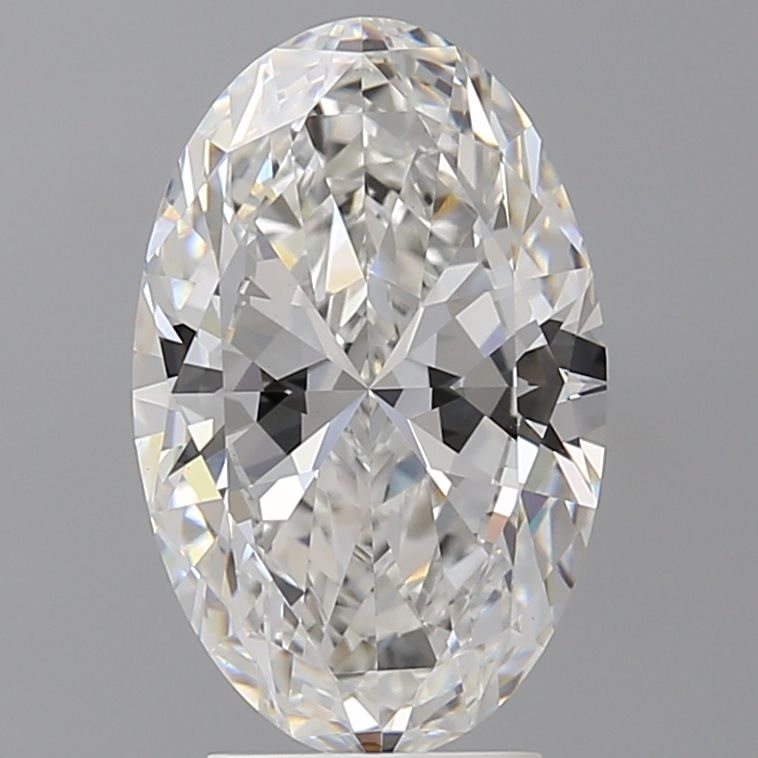3.52 ct. oval Lab Grown Diamond front image