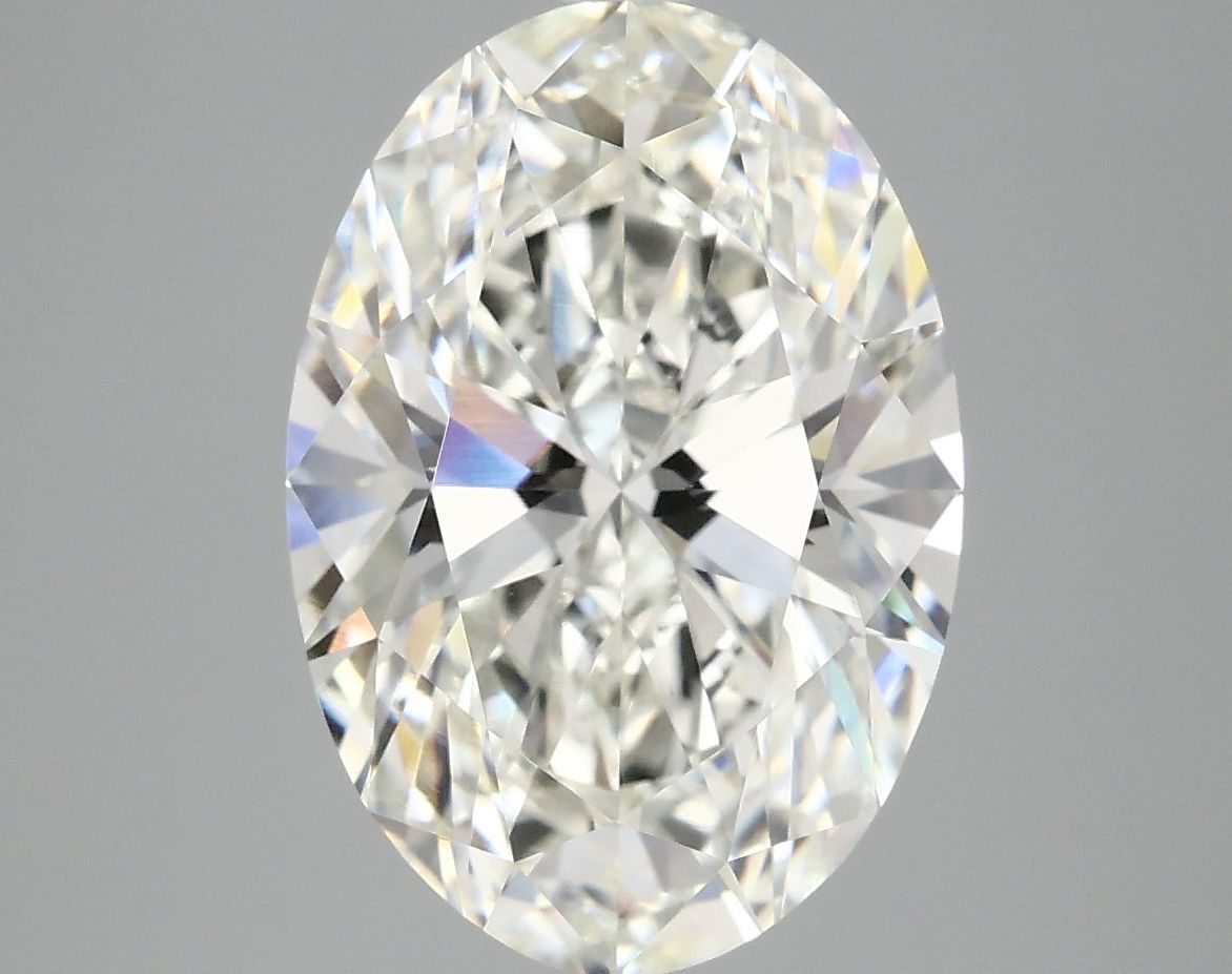 4.90 ct. oval Lab Grown Diamond front image