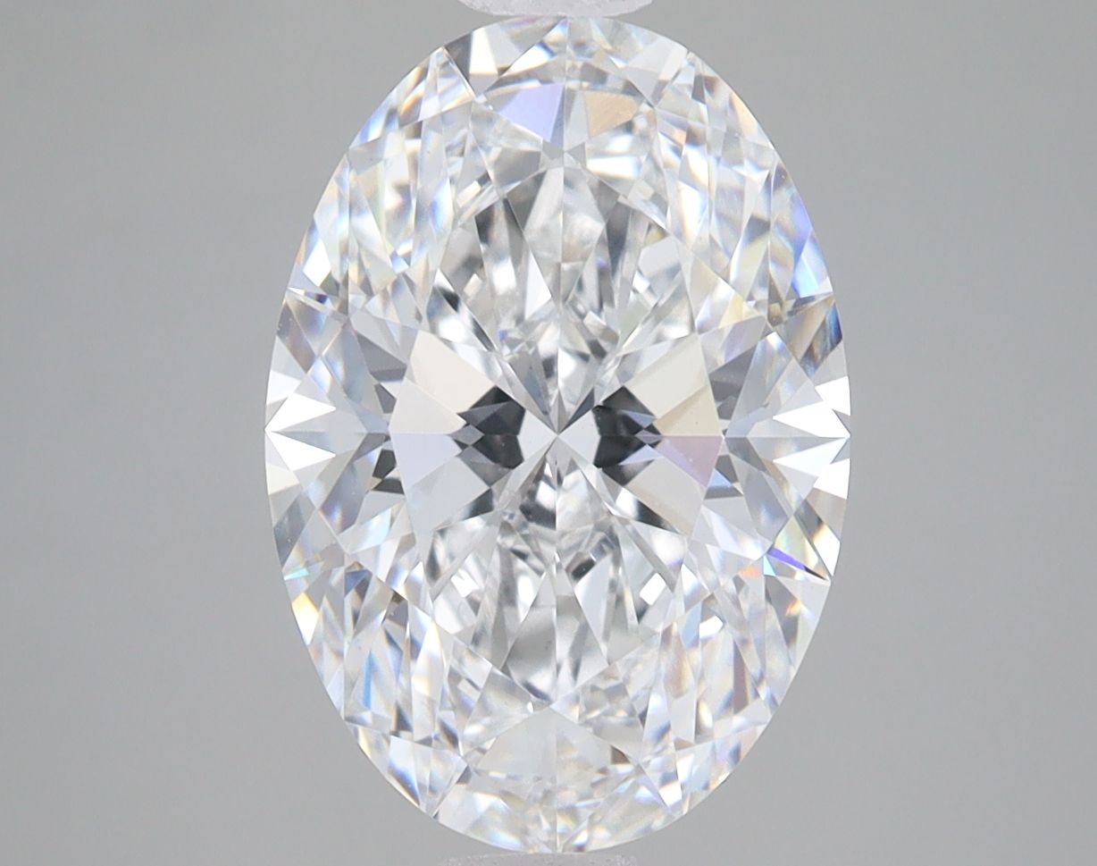 4.10 ct. oval Lab Grown Diamond front image