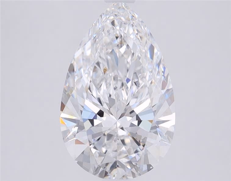 4.06 ct. pear Lab Grown Diamond front image