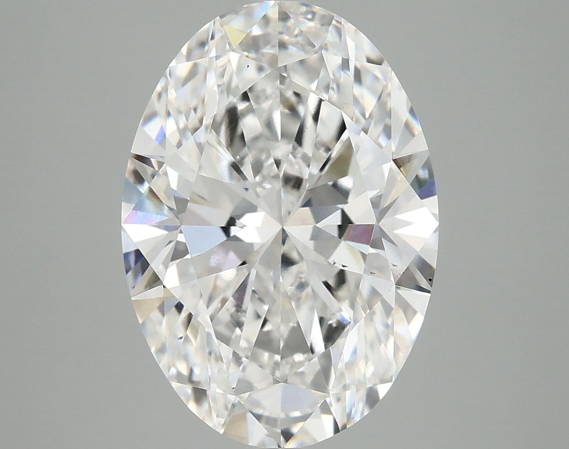5.05 ct. oval Lab Grown Diamond front image